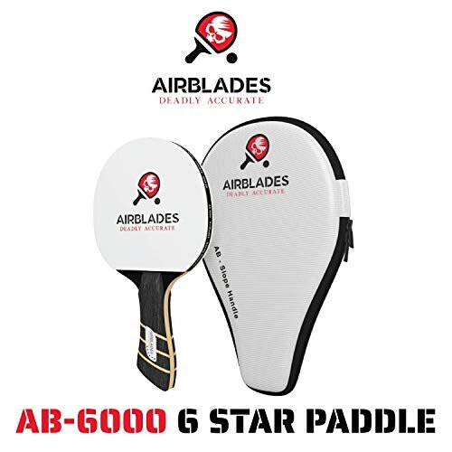 Professional Ping Pong Paddle - Table Tennis Racket with Carry Case 1