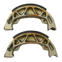EBC 808 Motorcycle Replacement Front Left Brake Shoes - 100 x 22mm