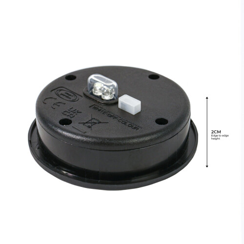 Smart Garden Replacement Round Solar Panel Light for Lanterns Garden Outdoor Lighting Decorations 2