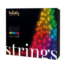 48m Smart App Controlled Twinkly Gen II Christmas Fairy Lights | Home Indoor Multi Colour Select