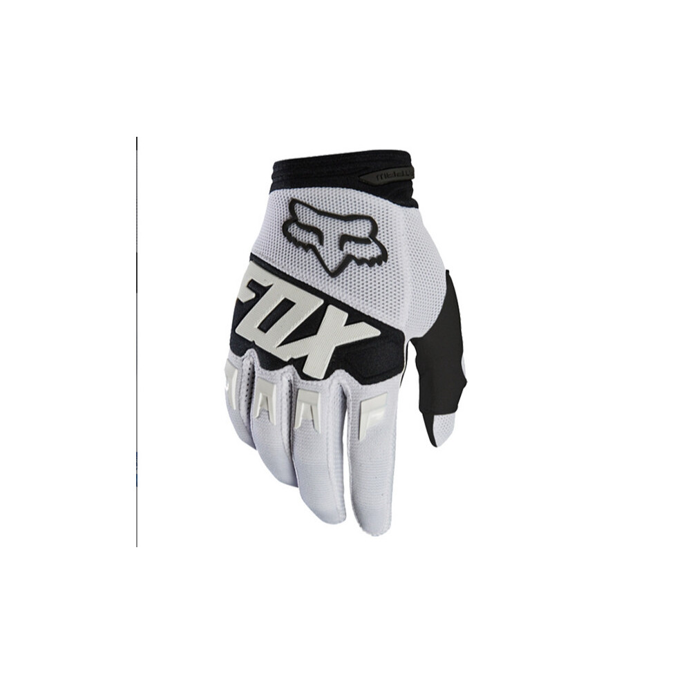 (white, L) Riding Racing Bicycle Motorcycle Outdoor Sports 14 Color Gloves-image-OPC-P9GQHPR-NEW