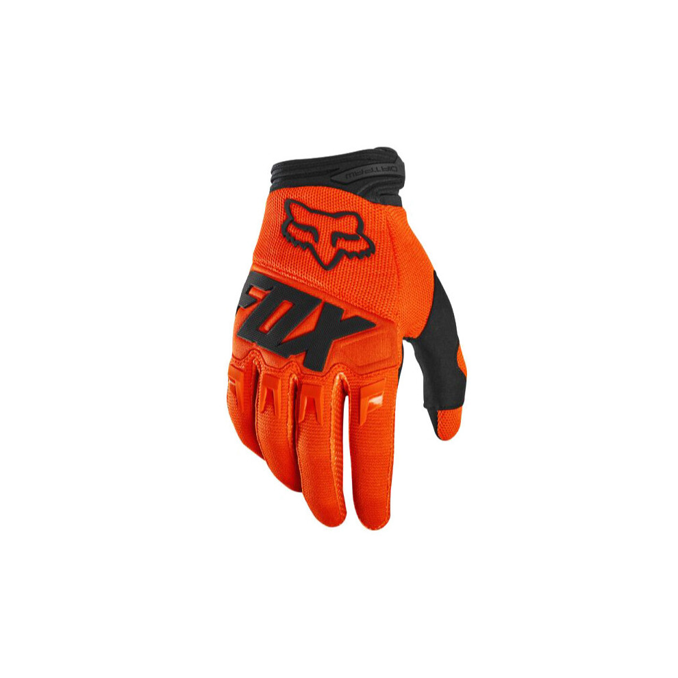 (black+orange, S) Riding Racing Bicycle Motorcycle Outdoor Sports 14 Color Gloves 