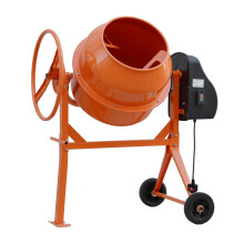 (120L) Electric Mobile Cement Mixer Drum For Concrete Plaster Grouting Machine