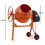Living And Home (120L) Electric Mobile Cement Mixer Drum For Concrete Plaster Grouting Machine 2