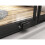 AICA (1000mm) Black Frame Sliding Shower Door Enclosure Glass 3