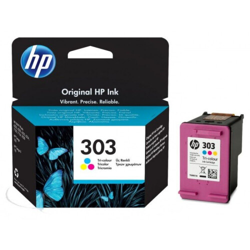 HP Original Hp 303 Tri-colour Ink Cartr