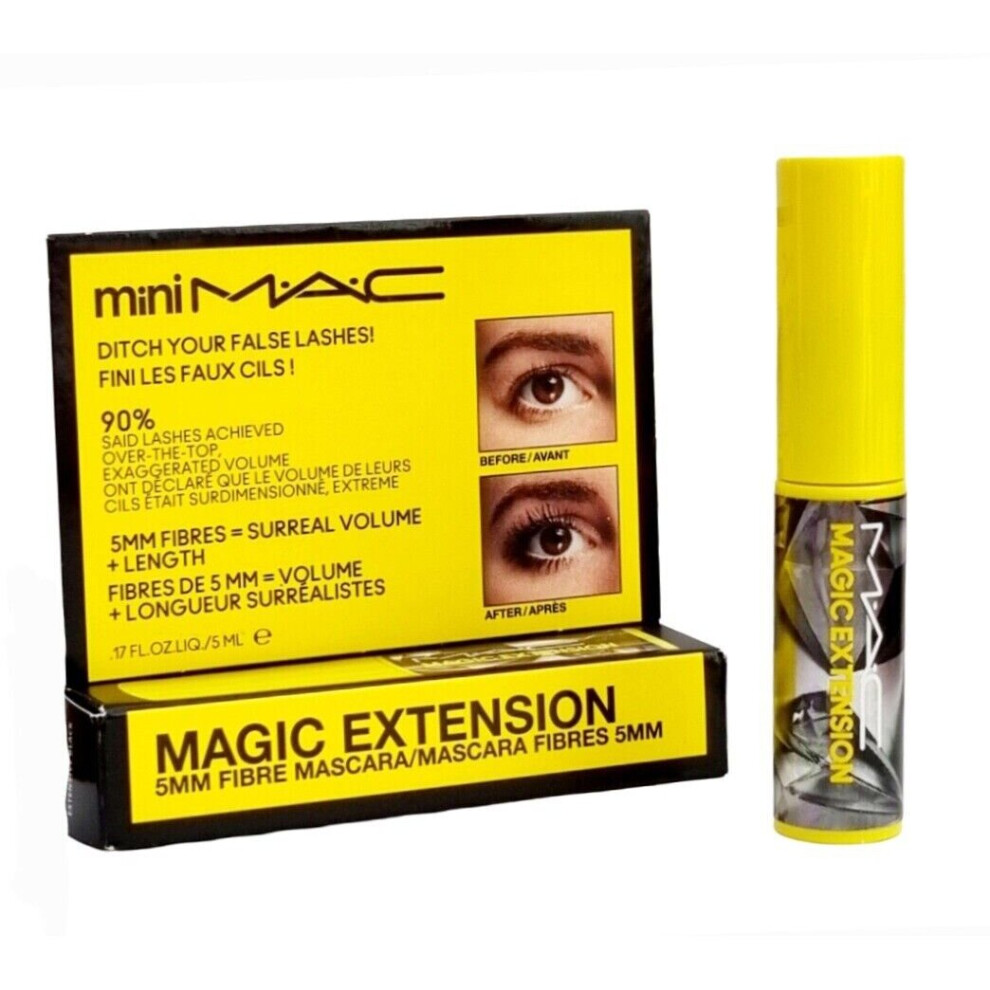M.a.c Cosmetics Black Mac Cosmetics Magic Extension 5Mm Mascara Fibres Extensive