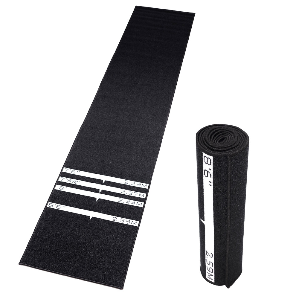 3m Darts Mat Non-Slip Rubber Backed 4 Distances