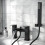 NES Home Cascade Waterfall Bath Shower Mixer Tap & Handset Matte Black 1