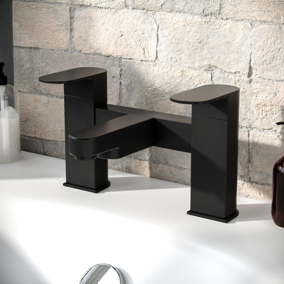 Kento Matte Black Bath Filler