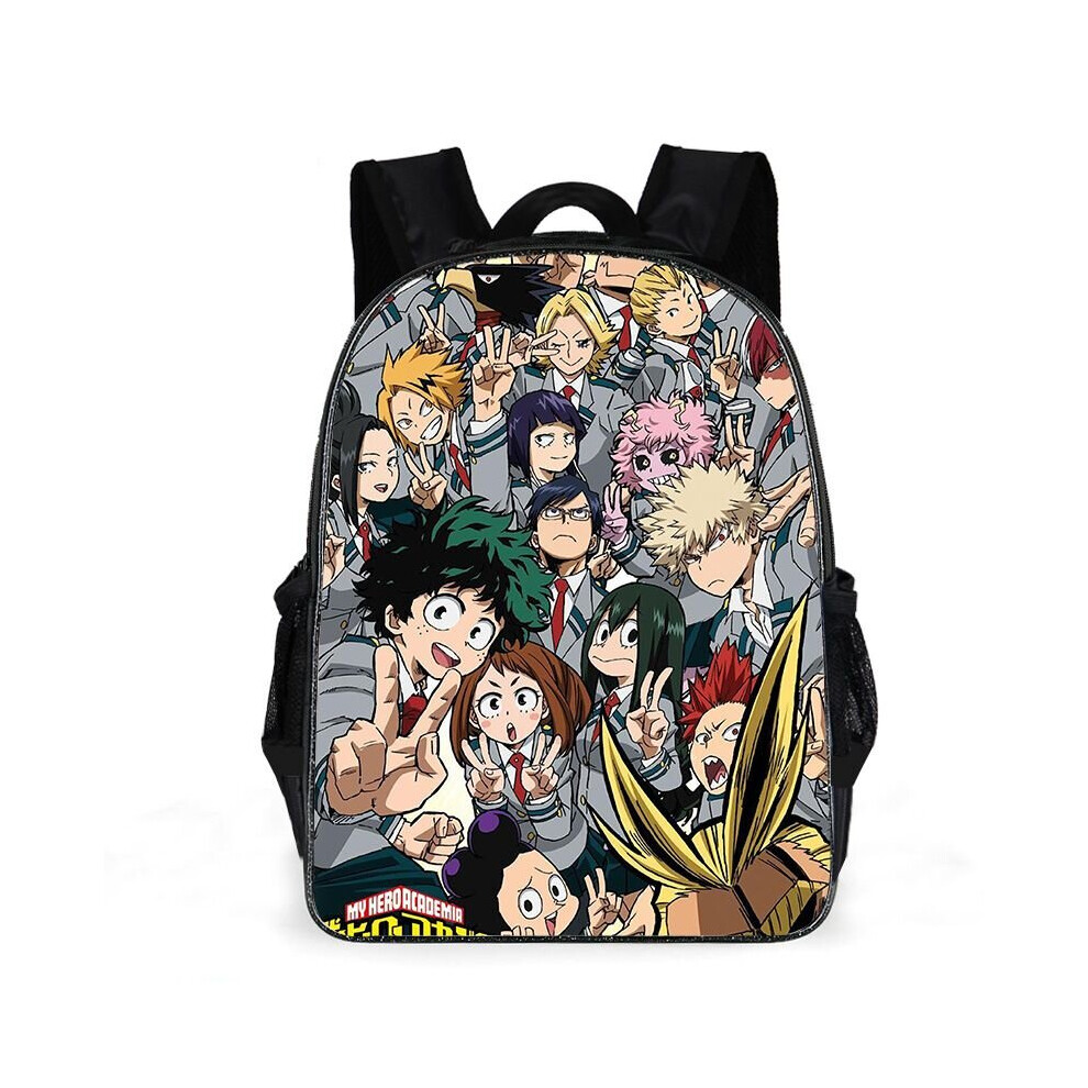 (Yeah) Anime Backpack  My Hero Academia Crossbody Bag Pencil Case Schoolbag