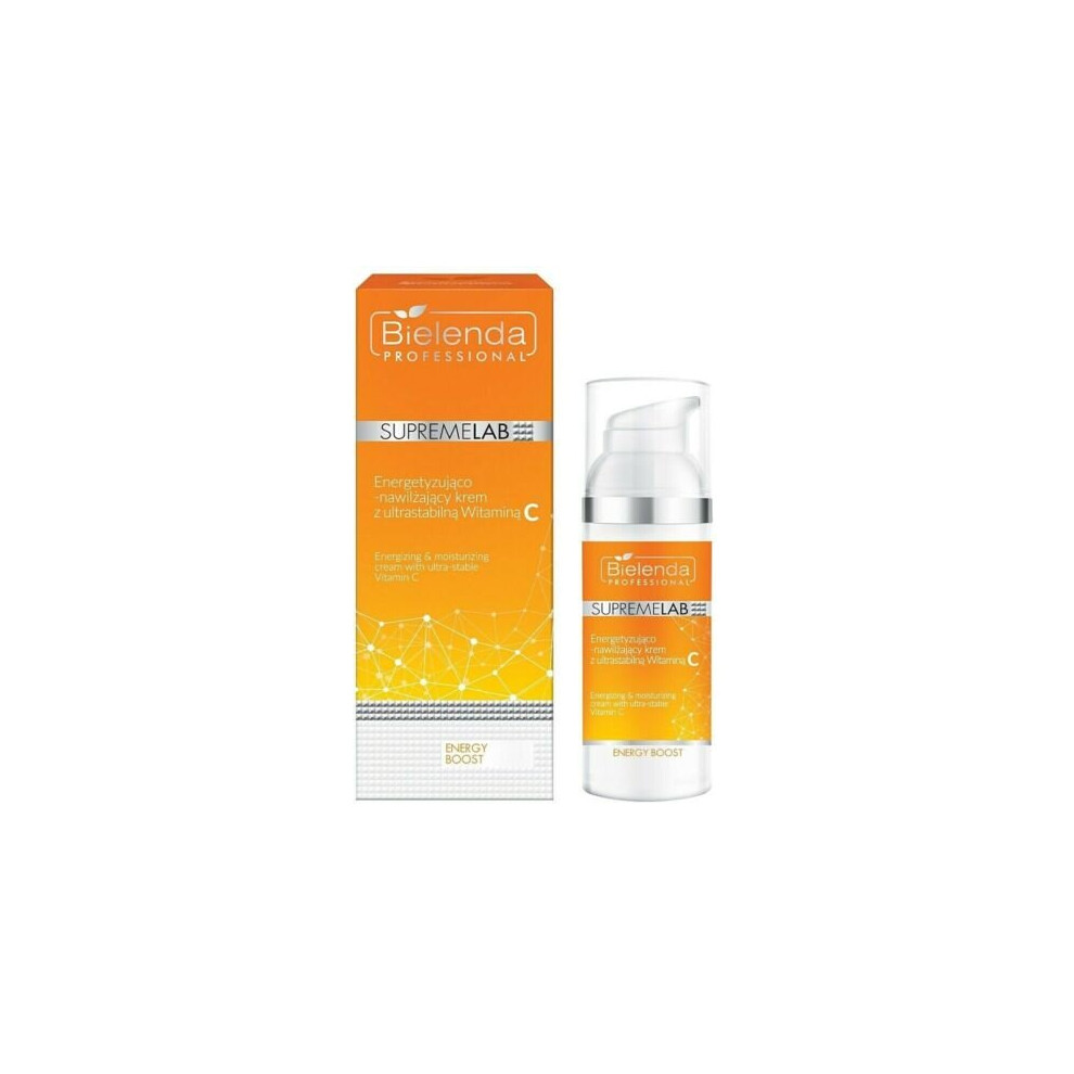 BIELENDA PROFESSIONAL SUPREMELAB ENERGY BOOST Cream with VitaminC 50ml