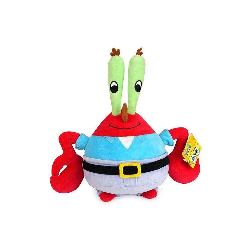 Premium Spongebob Squarepants Plush Extra Soft & Cuddly - 38Cm - Eugene Krabs Red