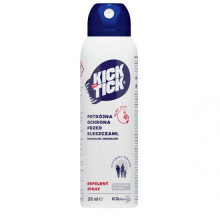 KICK THE TICK Max Repellent Plus 200 ml - Tick, Mosquito & Fly Protection (up to 4h; ticks 2h)