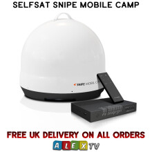 Selfsat Snipe Mobil Camping Single GPS Automated Portable Satellite Mobile Dish