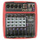 (Green) Mini 4 Channel 16 DSP Effect USB Delay and Repeat Efferts Audio Mixer Console With Volume Contrl 4