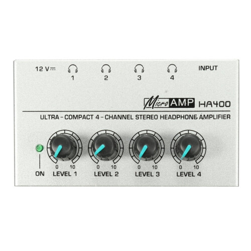 4 Channel Headphone Ultra-compact Audio Stereo Amp Microamp Amplifier 1