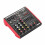 4 Channel Audio Bluetooth Mixer Mixing Console with 7-Band EQualizer USB Phantom Power 48V 4