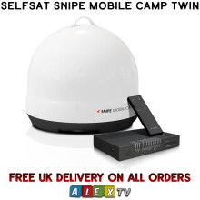 Selfsat Snipe Mobil Camping Twin GPS Automated Portable Satellite Mobile Dish