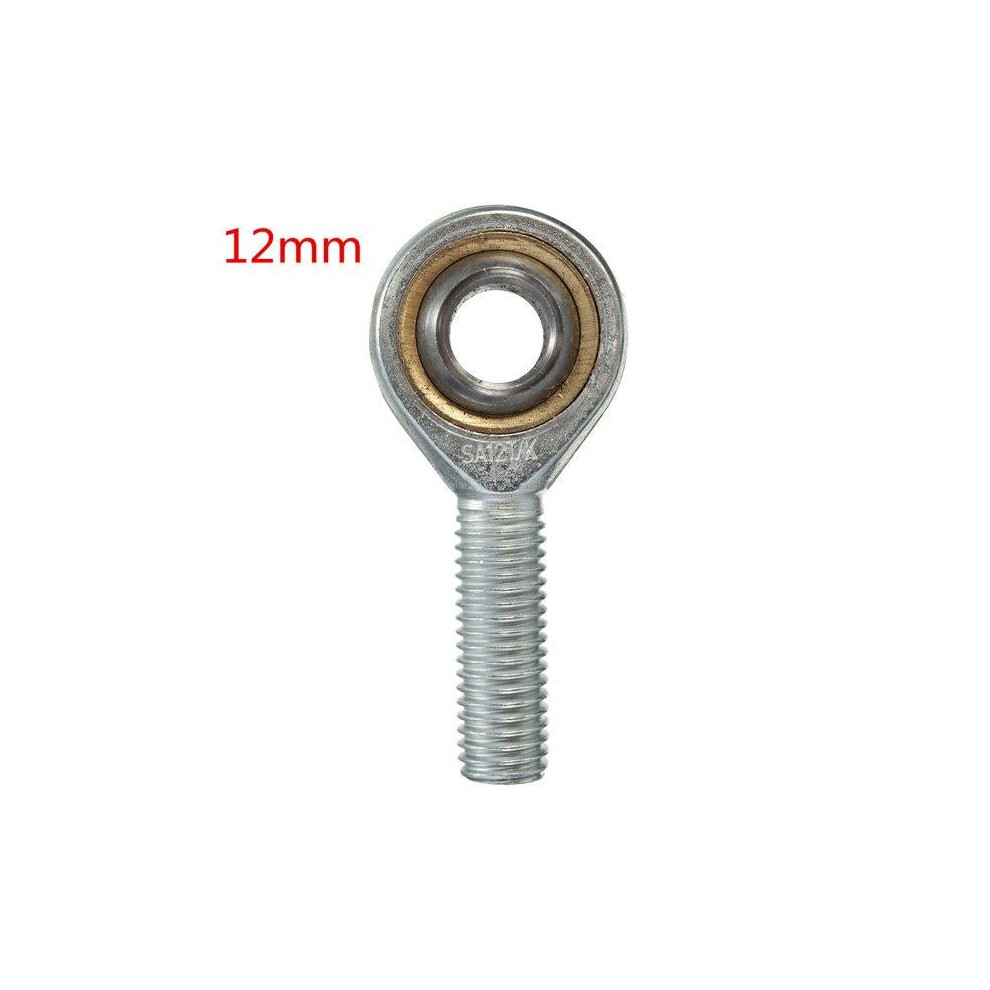 (12mm) 6mm-18mm Male Thread Rod End Joint Bearing Spherical Oscillating Bearing CNC Parts 5pcs