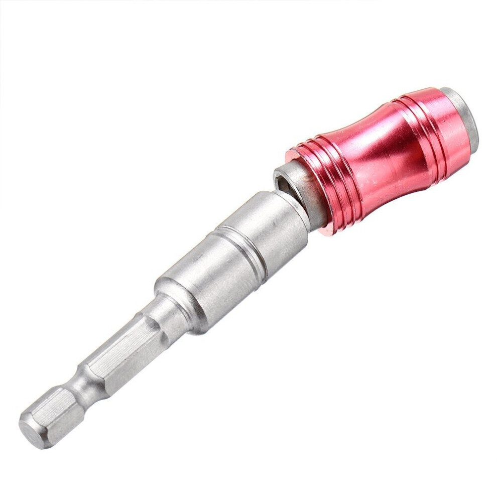 Magnetic Screw Drill Tip Angle Magnetic Pivoting Bit Tip Holder Magnetic Screwdriver Drill Bit Drive Guide Extensions Adapter