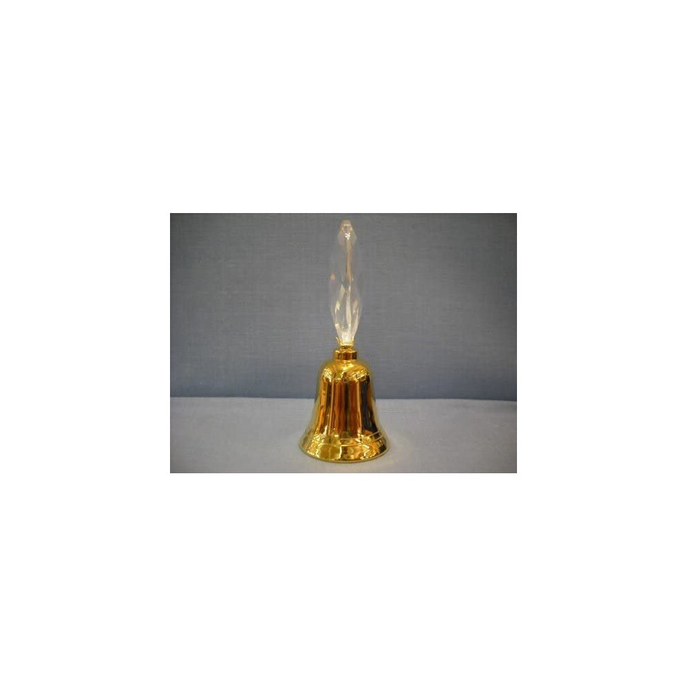 Lesser & Pavey 24K Gold Plated Bell With Swarovski Crystal