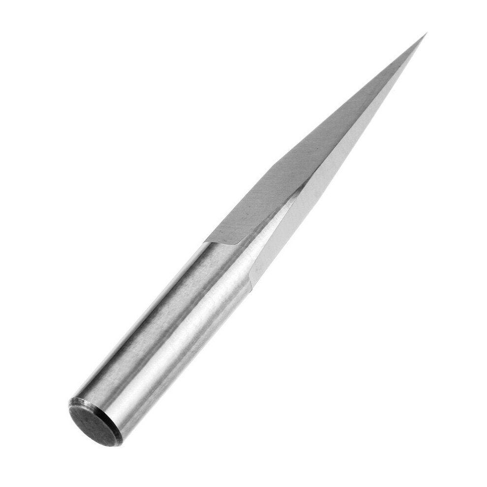 (45) 6mm Shank 0.1mm Tip 10/15/20/30/45/60 Degree Engraving Bit CNC Tool