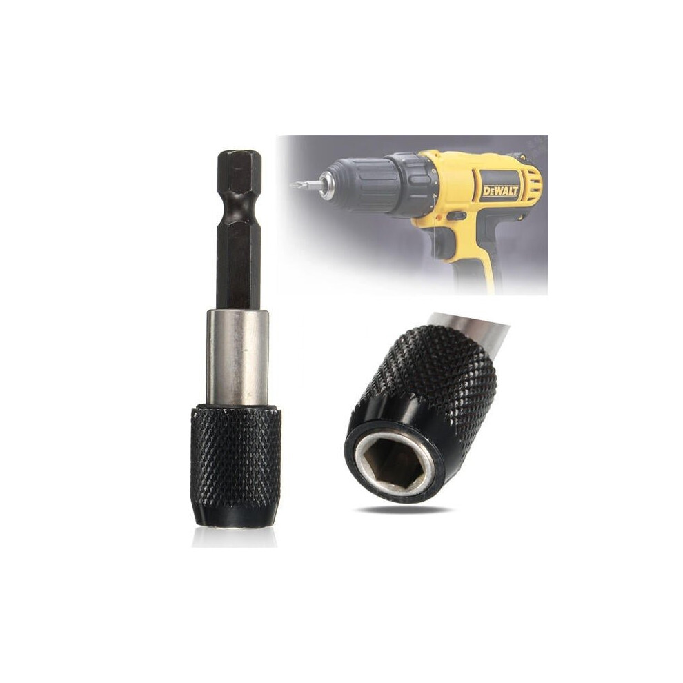 1/4 Inch 60Mm Quick Release Hex Shank Screwdriver Bit Holder 3654659275080