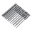 GreenZech (T27) 10pcs TT6-TT40 Torx Head Screwdriver Bit 75mm Hex Shank Power Drill Screwdriver Bits Set 4