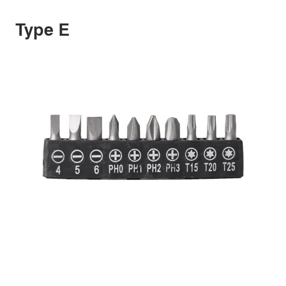 (E:â 4-T25 Screwdriver Bit) 295Mm Flexible Shaft Tool Electronics Drill Screwdriver Bit Holder Connect Link Multitul Hex Shank Extension Snake Bit 6112211860985