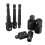 (12Pcs) 7pcs/12pcs Ratchet Wrench Socket Adapter Set Drive Socket Reducer Air Impact Adapter Wrench Extensor Rod 4