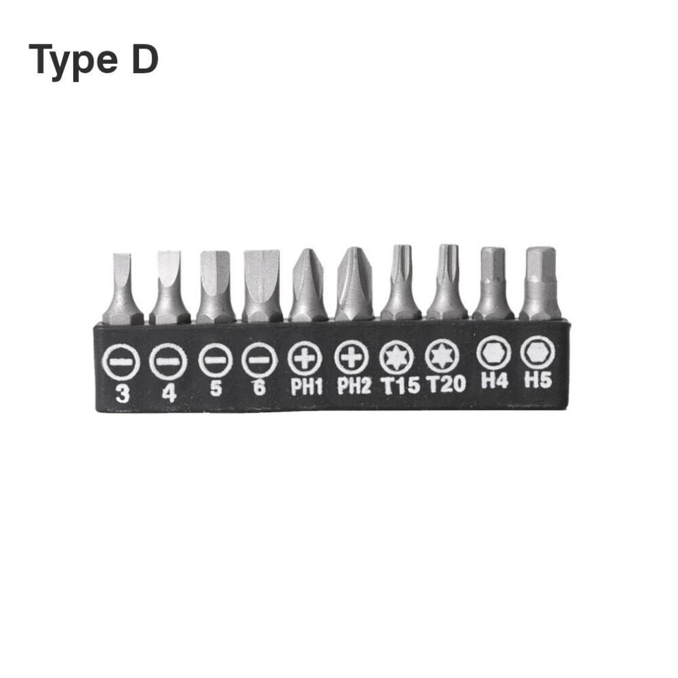 (D:â 3-H5 Screwdriver Bit) 295Mm Flexible Shaft Tool Electronics Drill Screwdriver Bit Holder Connect Link Multitul Hex Shank Extension Snake Bit 6112211860978