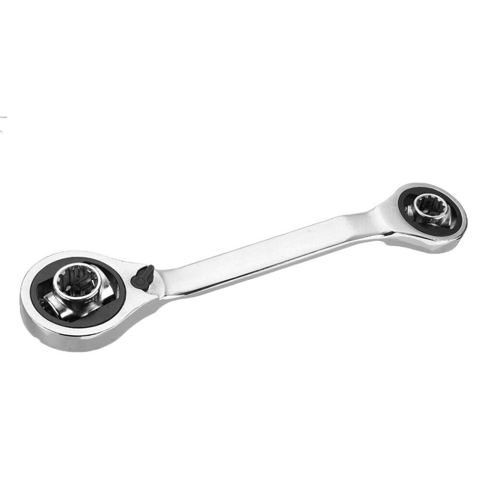 (8-19Mm) Multifunctional 16 In 1 Two-Way Socket Ratchet Wrench 360 Degree Car Repair Hand Tools 6112211863221