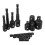 (12Pcs) 7pcs/12pcs Ratchet Wrench Socket Adapter Set Drive Socket Reducer Air Impact Adapter Wrench Extensor Rod 5
