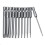 GreenZech (T27) 10pcs TT6-TT40 Torx Head Screwdriver Bit 75mm Hex Shank Power Drill Screwdriver Bits Set 3
