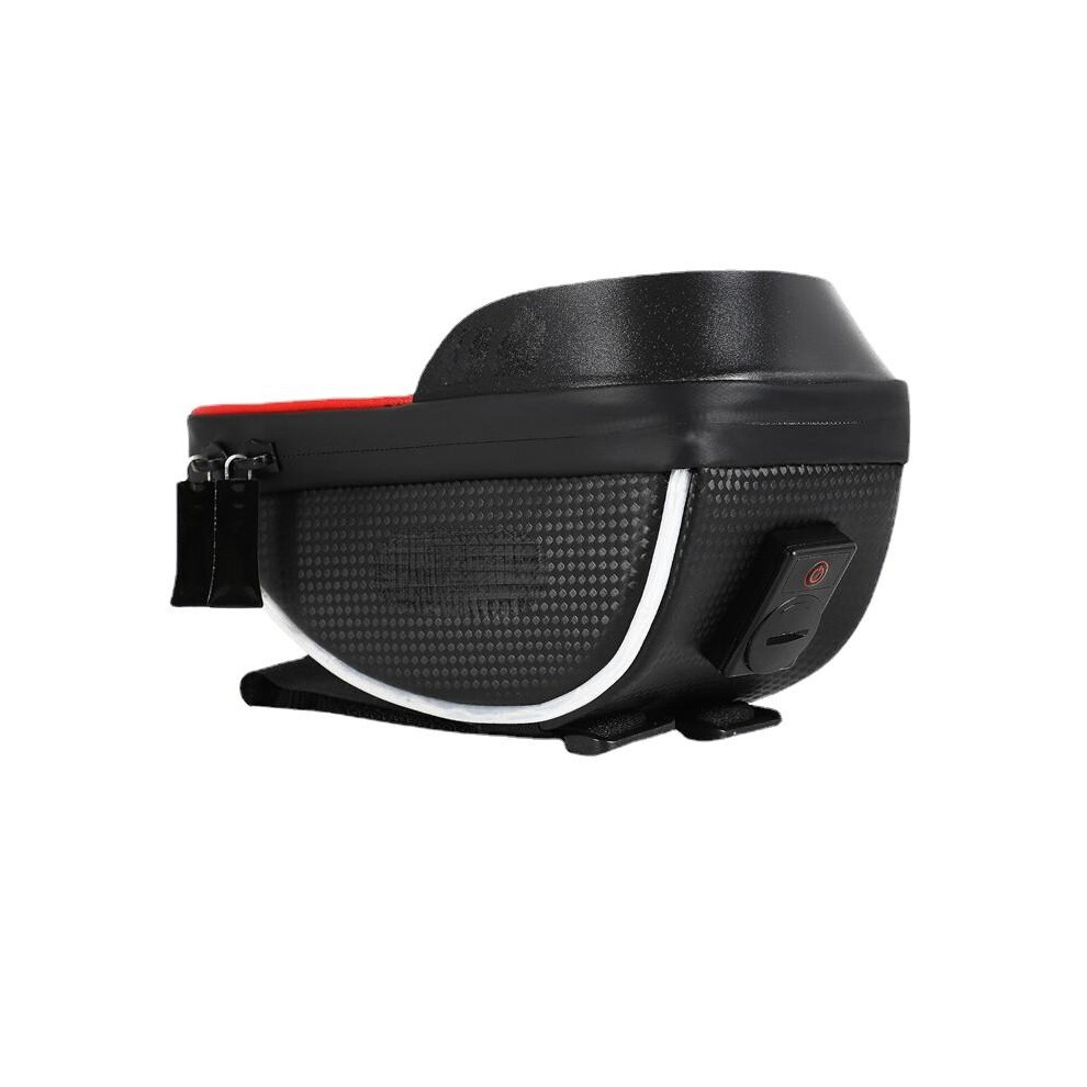 Bicycle Touch Screen Phone Bag with Colorful Lights Waterproof Outdoor
