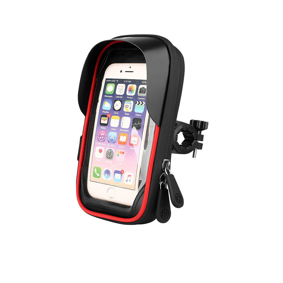 (, Handle Type) 360 Rotating Bike Touch Screen Bicycle Phone Holder Electric Bike Navigation Red 3654657473587