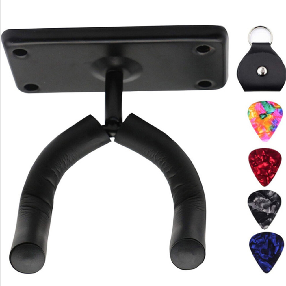 Square Hook Ukulele Electric Guitar Metal Hanger Wall Punch Hook