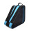 (Blue) Portable Ice Skate Bag Roller Skate Carry Bag Adjust Shoulder Strap Carry Case 3