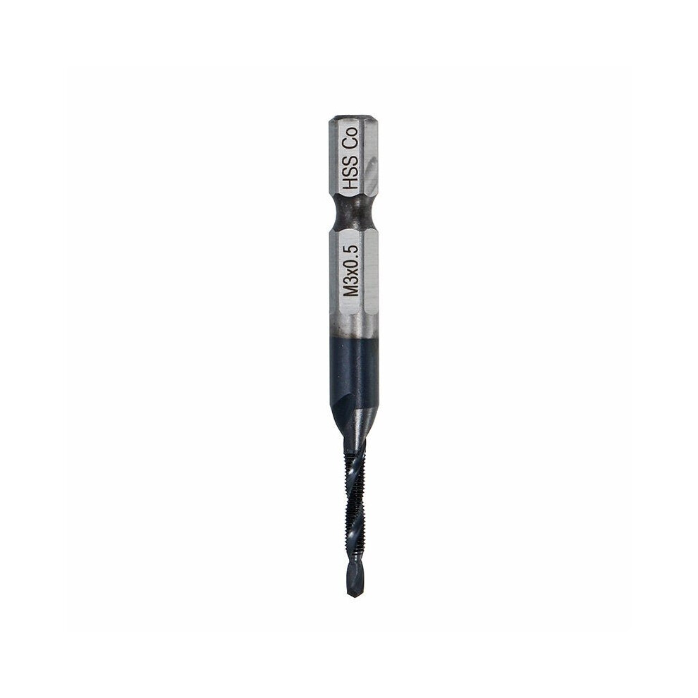 (M5) Hrc89 M3-M10 Combination Drill Tap Bit Set Tialn Coated Deburr Countersink Drill Bits 3654659307224