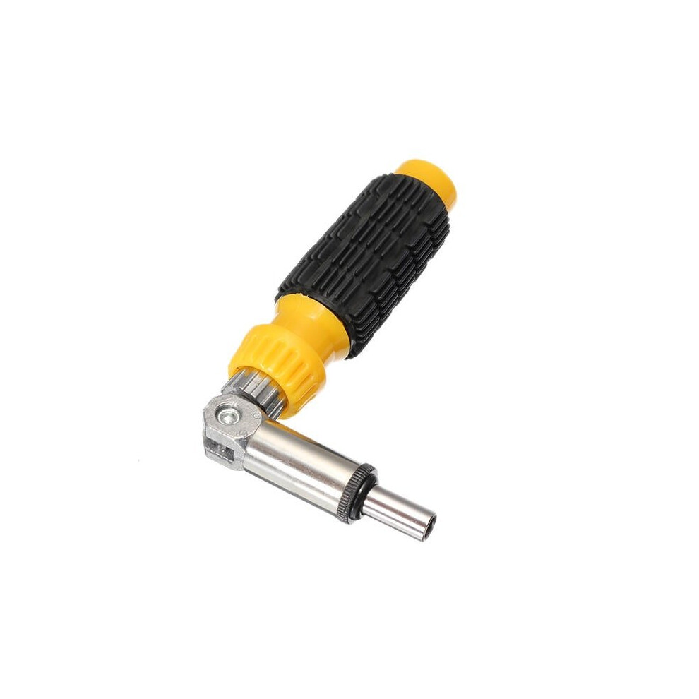 Direction Variable Ratchet Screwdriver Handle 1/4 Inch Ratchet Wrench Screwdriver Tool