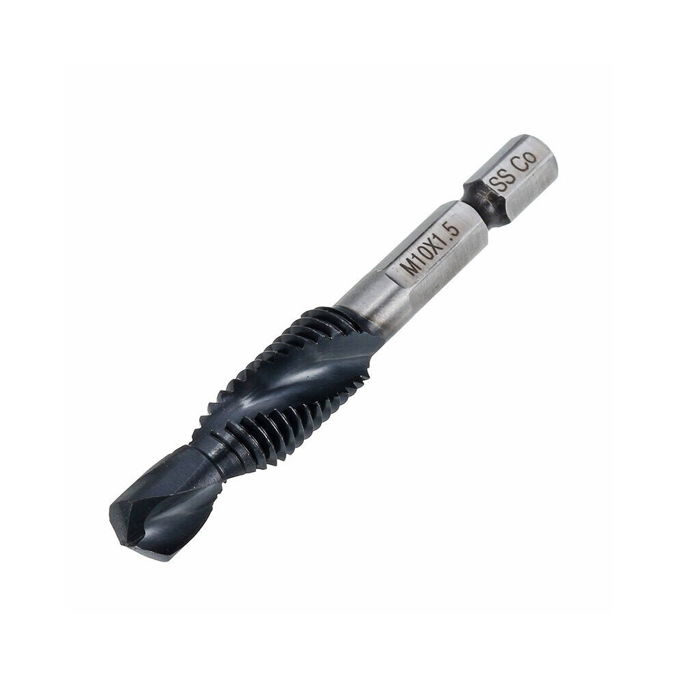 (M3) Hrc89 M3-M10 Combination Drill Tap Bit Set Tialn Coated Deburr Countersink Drill Bits 3654659294548