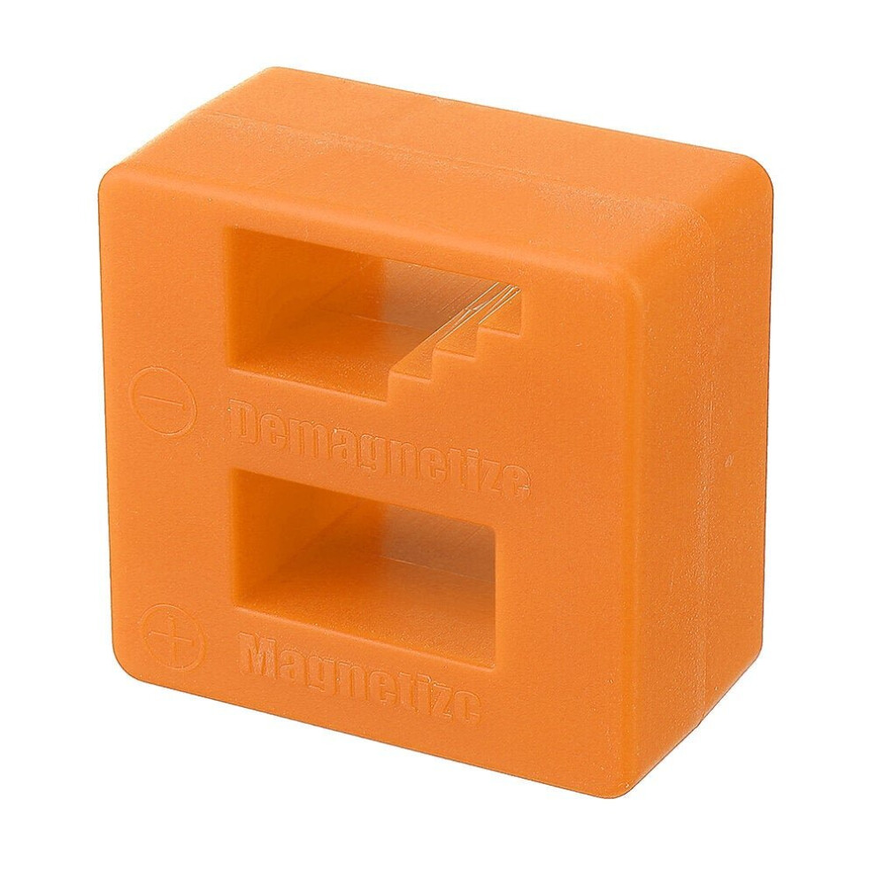 (Yellow) Magnetizer Demagnetizer Screwdriver Tips Screw Bits For Electric Screwsriver 3654659301093