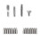 GreenZech (A:1 Pc × Bit Driver;) Multiple Types Bit Set Hexagon Shank Phillips Slotted Tri-Wing Torx Star Tamper Screwdriver Bit Set For Home Appliances Repair 8