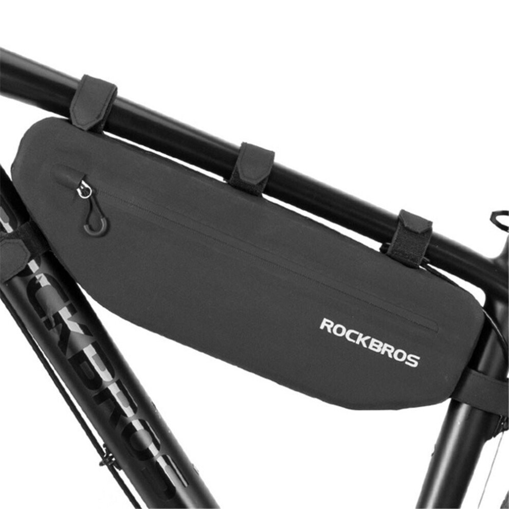 (B) MTB Road Bike Front Frame Bag Dirt-resistant Waterproof Bag