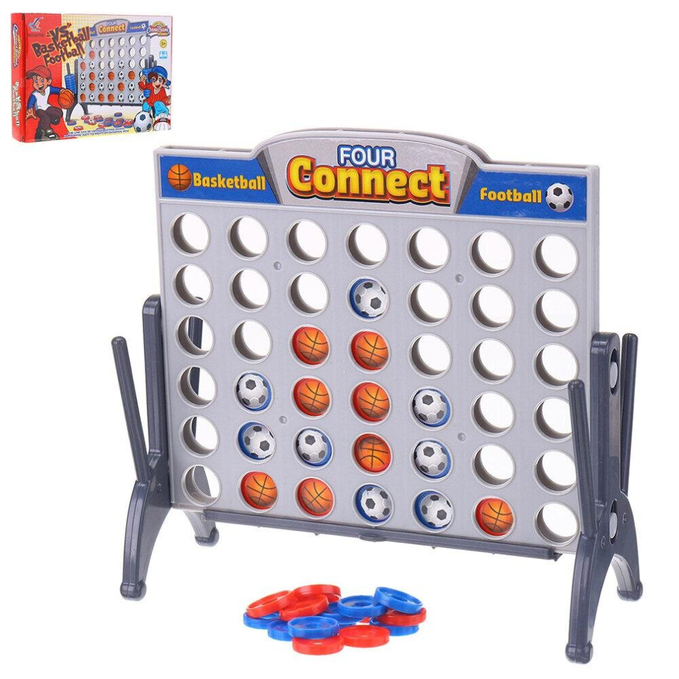 (Gray) Football & Basketball Three-dimensional Chess Parent-child Interaction Educational Toys