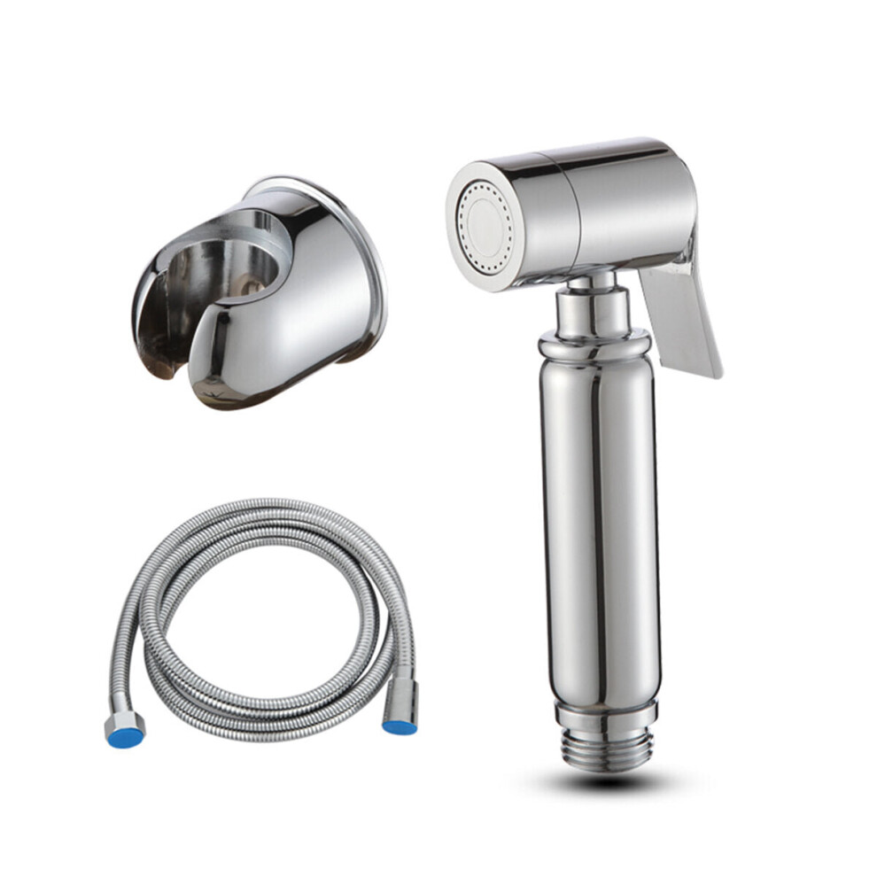 3Pcs Handheld Toilet Bidet Sprayer Set Kit Douche Copper Bathroom Diaper Holder 6112211911700