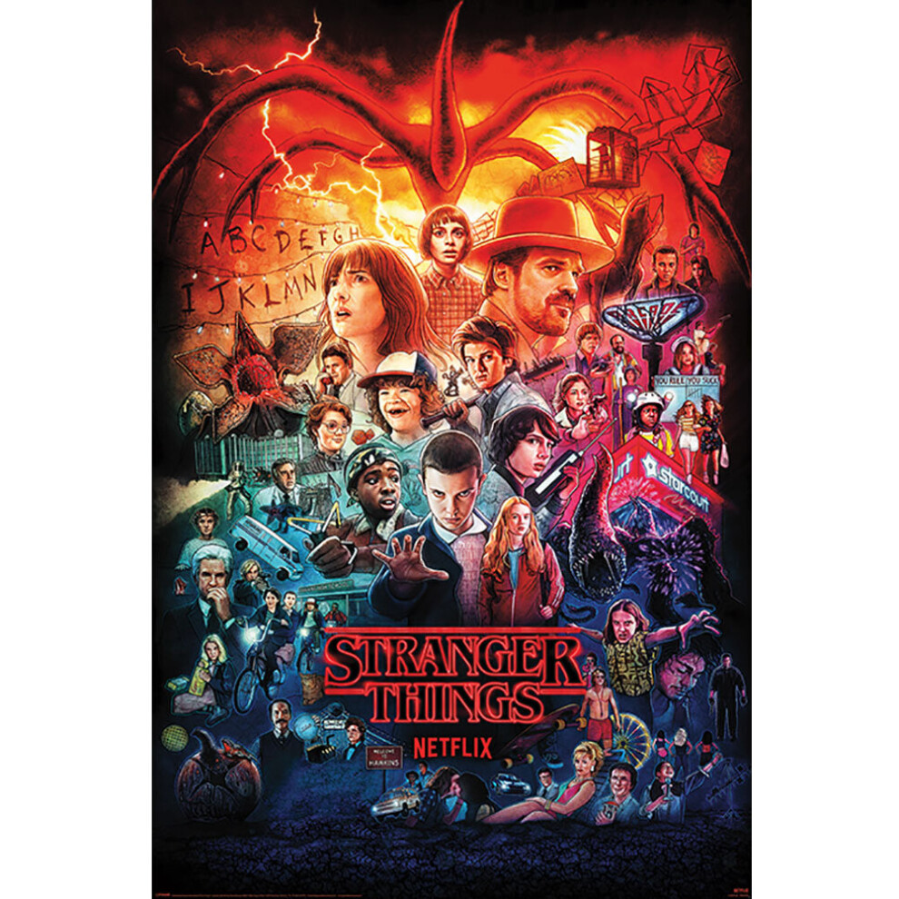 Stranger Things 4 Poster Montage #123
