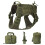 (Yellow, M) Service Dog Vest Water Resistant Bag 2
