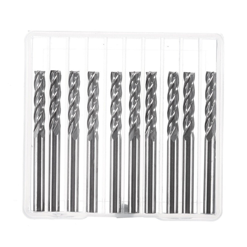 10Pcs 3-50mm Diamond Drill Bits Set Glass Hole Saw Cutter Tools